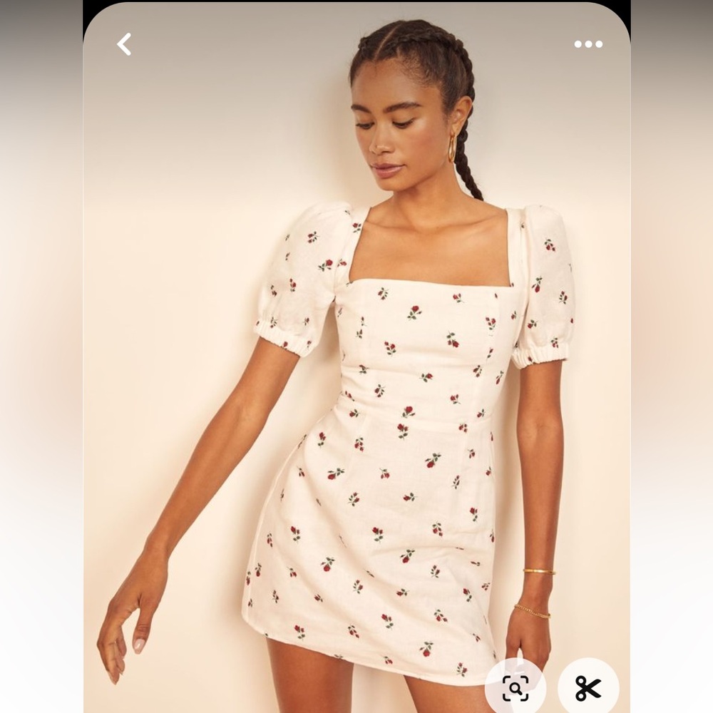 Reformation Lianne linen dress